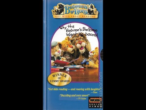 Between The Lions: Why The Baboon's Balloon Went Ka-Boom! (2001 VHS) (2002 Re-Release)