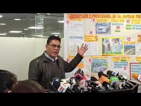 Bolivia: Diputado Hector, consorcio hace Millonarios a hijos de Luis Arce, Fiscal no investiga