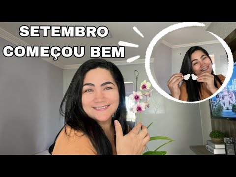 MOSTREI TUDO QUE COMPREI | setembro começou bem | vejam porque agosto foi difícil