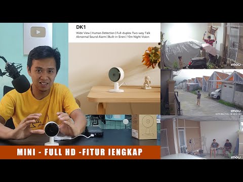 Cctv Paling Laris dan Cocok untuk di dalam Rumah. CCTV MINI IMOU DK1 Full HD, Fitur Lengkap !