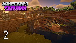 ⛏ EP.02: Minecraft 1.19 Let's Play | Relaxing Gameplay with no commentary