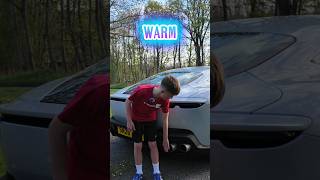 Warm on my legs #supercar #ferrari