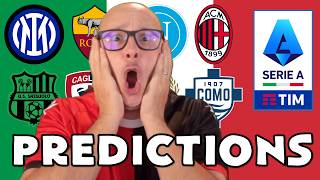 2025/26 Serie A Predictions - Week #31