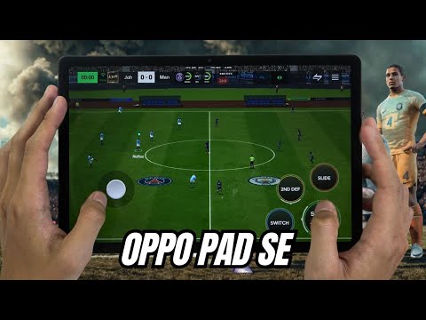 Oppo Pad SE Test game EA SPORTS FC MOBILE 24 | Helio G100