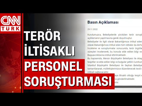 Terör iltisaklı personel soruşturması! 