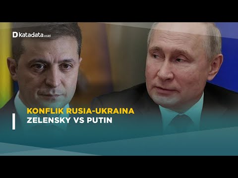 Sosok Presiden Ukraina yang Tak Gentar Lawan Rusia | Katadata Indonesia