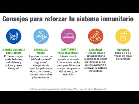 ¡Cuídate de las infecciones! Aprende reforzar tus defensas