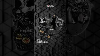 Zippo Luxury: Zippo Black Ghost Rider #zippo #newcollection #zippojakarta #zippotrick #zippo