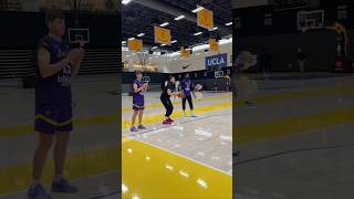 Luka's FIRST Lakers practice! 👀 (ft. LeBron & Reaves) | #shorts #lakers #lukadoncic #nba