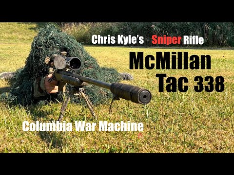 McMillan Tac 338 Sniper Rifle