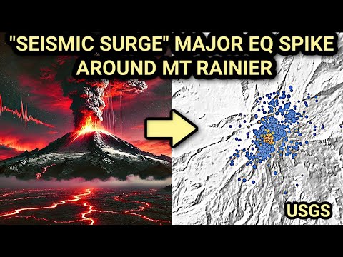 “Major Earthquake Spike! Mt. Rainier and WA Volcanoes on Edge”