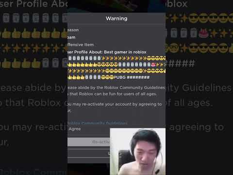 Roblox Moderation is Dookie #roblox  #shorts