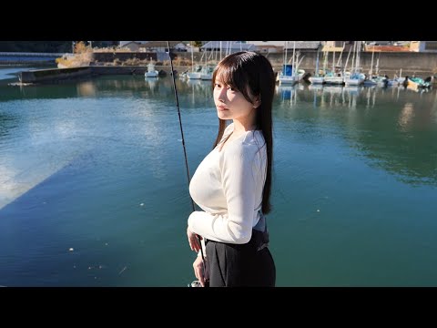 夕暮れの海、いっぱい釣れたので。