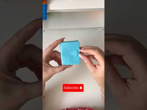 DIY mini notebook from paper. #homemadepapercraft