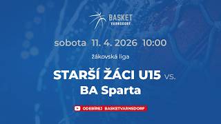 TJ Slovan Varnsdorf vs. BA Sparta - U15B -  11.4.2026