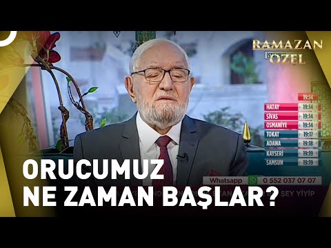 Sahurda Niyetten Sonra Ezana Kadar Su İçilebilir Mi? | Necmettin Nursaçan'la İftar Saati