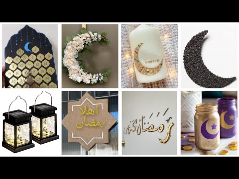 أفكار ✨بدون مسدس الشمع ✨زينة رمضان 2025 🌙#diy #deco #craft #ideas رمضان#ramadan