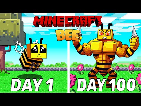 Ender Girl Becoming a BEE GOD in Minecraft! | Animation