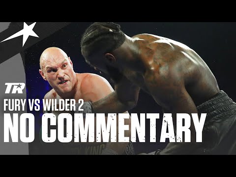 Tyson Fury Has Deontay Wilder DAZED In Rematch | NO COMMENTARY