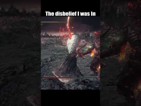 Lord Of Cinder tweaking #gaming #darksouls #darksouls3 #funny #eldenring