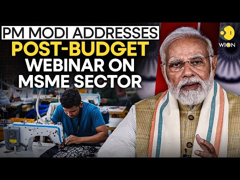 PM Modi LIVE: PM Modi Addresses Post-budget Webinar On MSME Sector | WION LIVE