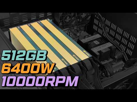 메모리만 512GB, RTX PRO 6000 AI GPU 서버