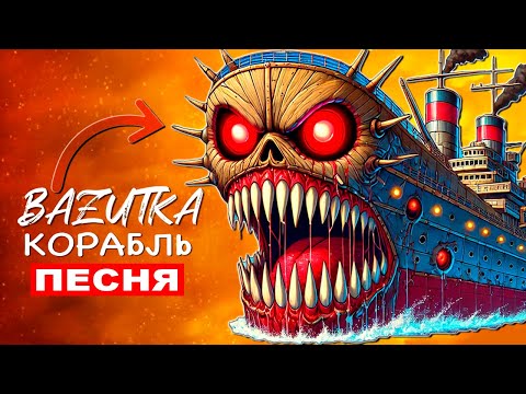 ПЕСНЯ ПРО КОРАБЛЬ ПОЖИРАТЕЛЬ Клип ЗАРАЖЕННОЕ МОРЕ Infected sea МОРСКОЙ МОНСТР Анимация