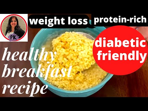 New healthy Breakfast recipe / Nutritious weight loss recipe/diabetic friendly | Poonam's Kitchen