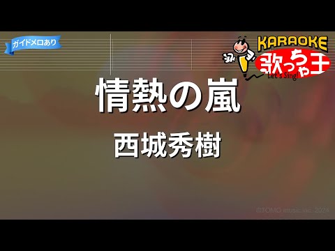 【カラオケ】情熱の嵐/西城秀樹