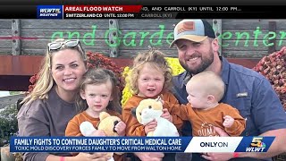 Family fights to continue daughter's care after mold forces them from NKY home