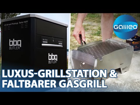 Die neusten Grill-Innovationen im Test: Luxus-Grillstation zum Mieten und faltbarer Gasgrill