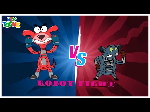 Ta Ta Ta Taaam - Doggy Don'un Maceraları robot dövüşü | Çocuklar Için Türk Çizgi Filmleri | HeyToonz