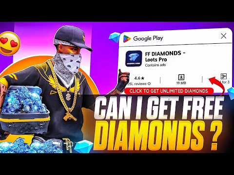 TRYING FREE DIAMOND HACKS ON PLAYSTORE !!! 😱