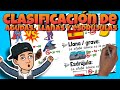 Clasificación de Palabras en Español