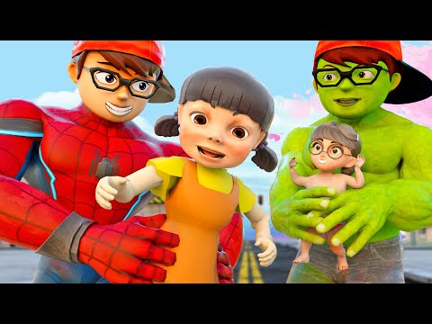 New Hero Babies Arrive: Superpowered Son Hulk and Spiderman Have EPIC Powers