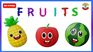 Numbers for Kids | Fruit Names | Counting | 123 go | Fruits | Preschool | Kindergarten | Kids Video