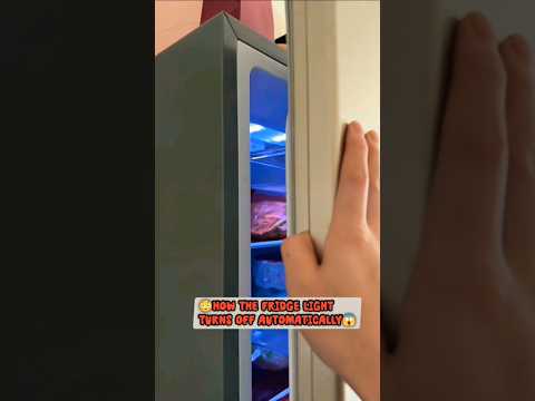 The eerie mystery of the fridge light 😱 #shorts