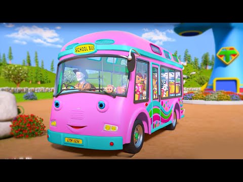 Wheels on the Bus + More Vehicle Songs & Baby Rhymes