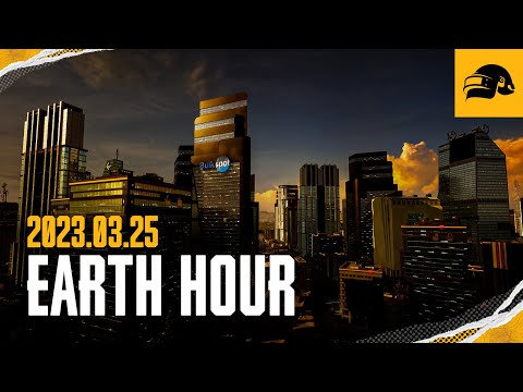 EARTH HOUR 2023 (アースアワー)┃PUBG