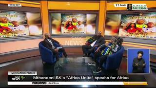 YouTube video thumbnail: Mthandeni, Mzwakhe Mbuli, Mawhoo Promote African Unity Through Music 