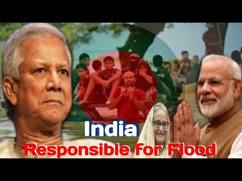 India responsible for floods in Bangladesh||Bangladesh flood 2024