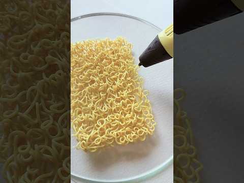 Making maggi with 3D pen 🍜#shorts  #viralshorts  #3Dpen  #satisfying  #creativity