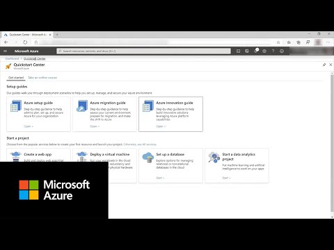 How to get started with Azure Quickstart Center | Azure Tips and Tricks ...