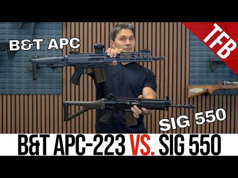 SIG 550 vs. B&T APC-223: $$$ Swiss Rifle Showdown