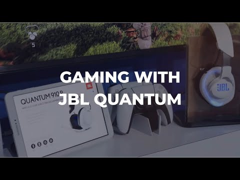 Gaming with JBL Quantum