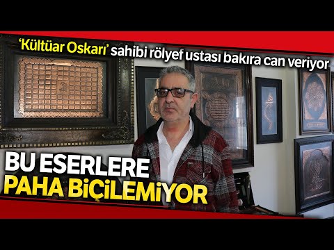 El Emeğiyle Yaptığı Ve Dünyada Tek Olan Eserlerini Paha Biçemiyor