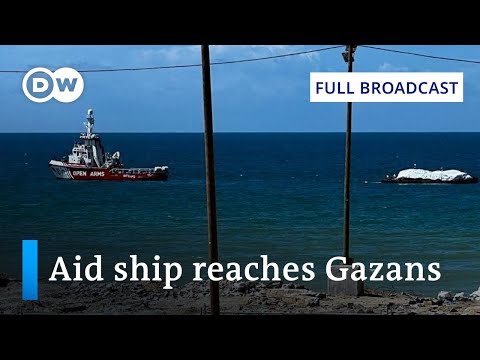 DW News March 16 | Gaza aid ship finally arrives off Gazan coast | Full Broadcast
