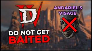 THIS IS HOW ANDARIELS VISAGE ACTUALLY WORKS! Diablo 4 Season 12 Theorycrafting