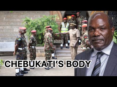 TOTAL STANDSTILL! Wafula Chebukati’s body transferred to lee funeral home for burial planns