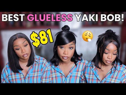 STOP Scrolling! Glueless Bob Wig That Looks REAL Starting at $81! | Ashimary Hair